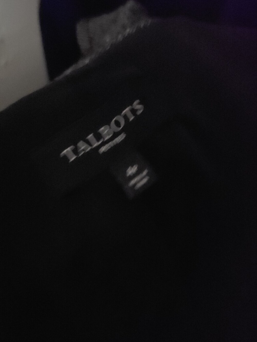 Talbots Black Women's Blazer